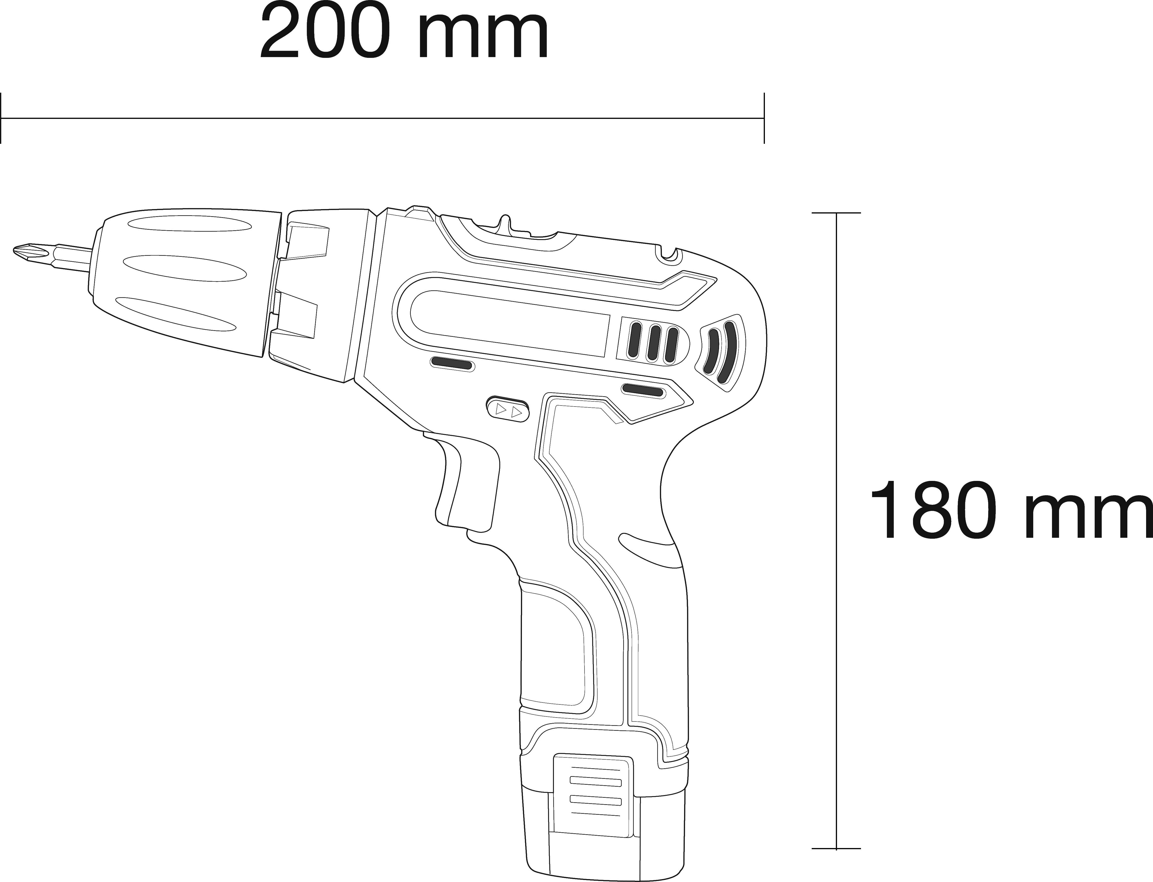 Basetech D008 Cordless drill 10.8 V 1.5 Ah Li-ion incl. rechargeables-6