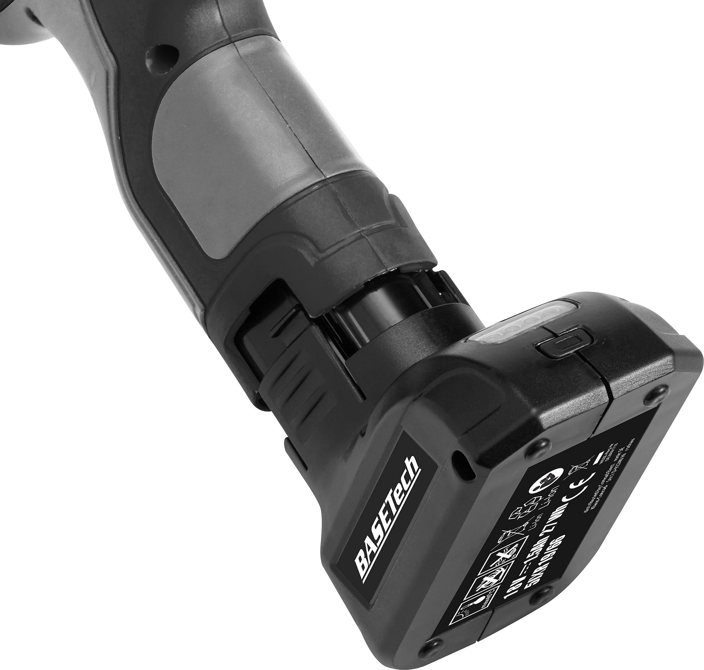 Basetech D011 1429465 Cordless drill 18 V 1.5 Ah Li-ion incl. rechargeables-7