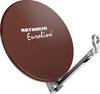 Kathrein KEA 850 SAT antenna 85 cm Reflective material: Aluminium Red, Brown