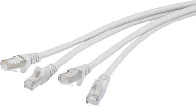 Renkforce Rf 428 Rj45 Network Cable Patch Cable Cat 6a S Ftp 3 00 M Grey Flame Retardant Duplex Incl Detent 1 Pc Conrad Com