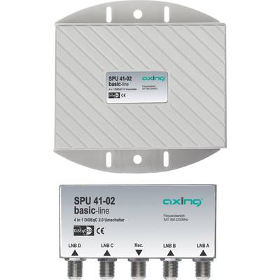 Axing SPU 41-02 DiSEqC switch 4 (4 SAT/0 terrestrial) 1
