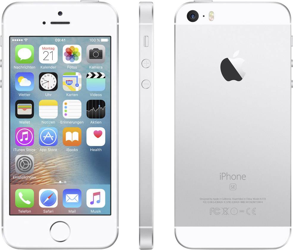 Apple iPhone SE iPhone 32 GB () Silver iOS 11 | Conrad.com