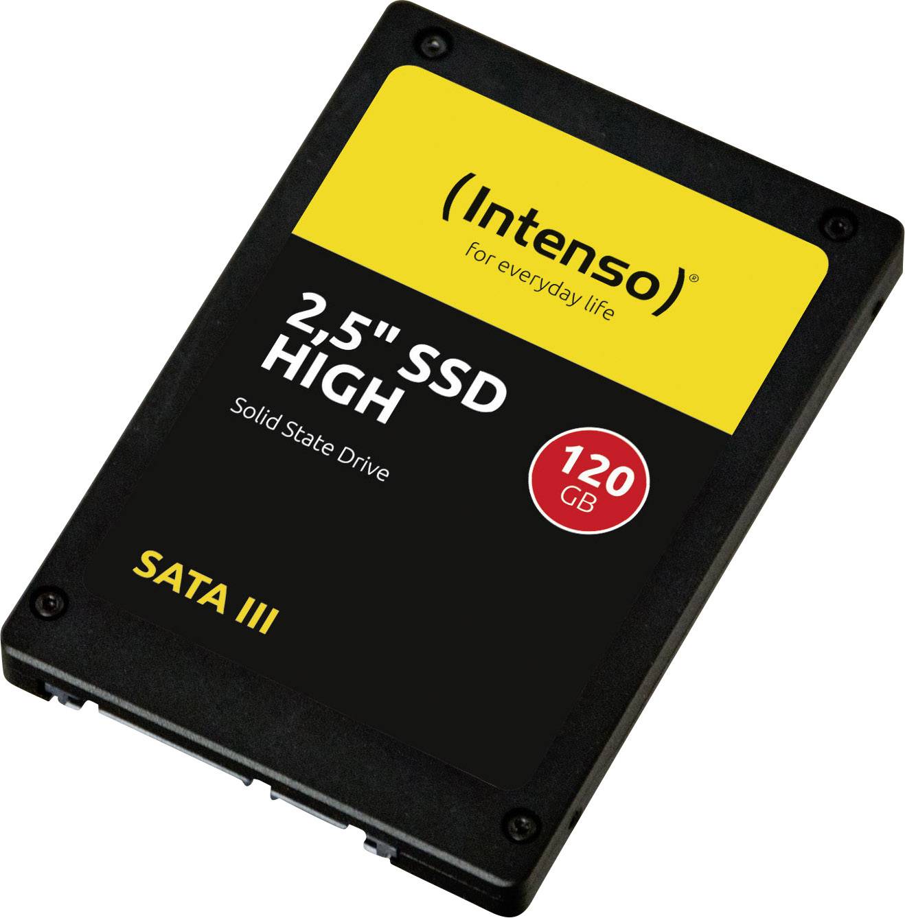 Intenso High Performance 120 GB 2.5 (6.35 cm) internal SSD SATA 6 Gbps Retail 3813430