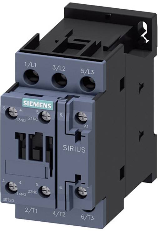 Siemens 3RT2026-1AP00 Contactor 3 makers 11 kW 230 V AC 25 A + auxiliary contact 1 pc(s)