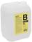 5-litre container of liquid, labelled with 'B Eurolite' for fog machine. Label is yellow, full text not legible.