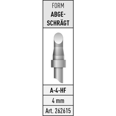 Form 'Bevelled', Model A-4-HF, 4 mm. Article number 262615.
