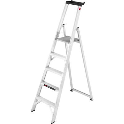   Hailo  ProfiLine P 250  8205-250  Aluminium  Step ladder    Operating height (max.): 3 m  Silver  DIN EN 131  9 kg