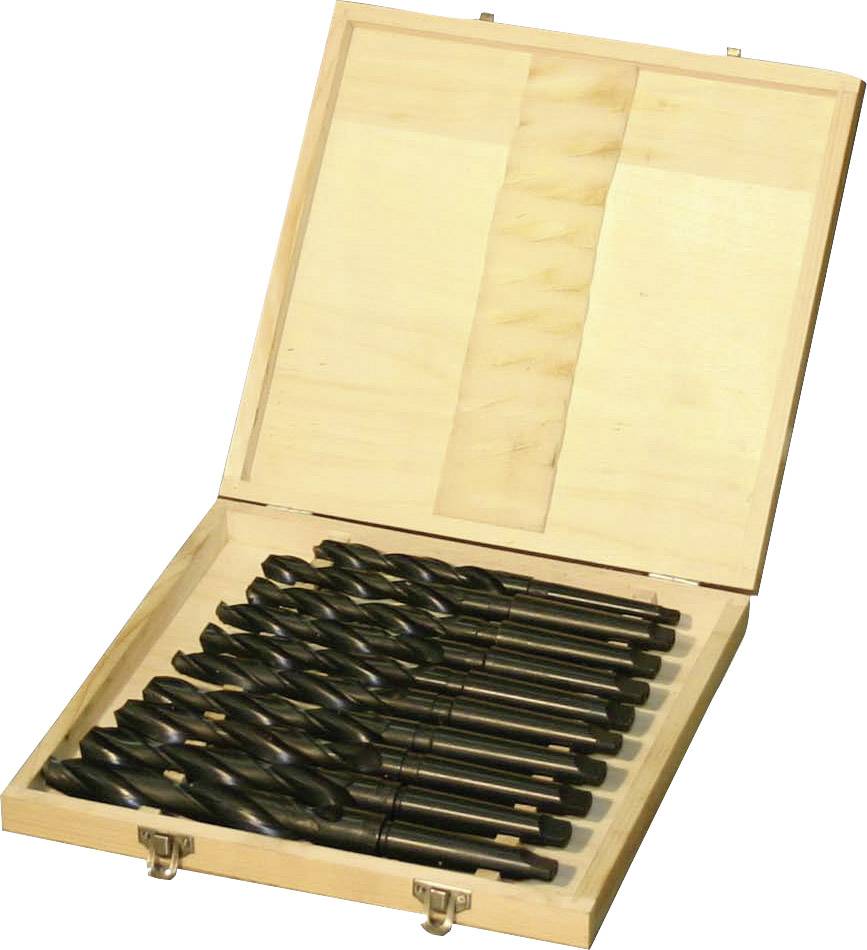 Holzmann Maschinen SPSMK2 HSS Metal twist drill bit set 10-piece MK2 1 Set