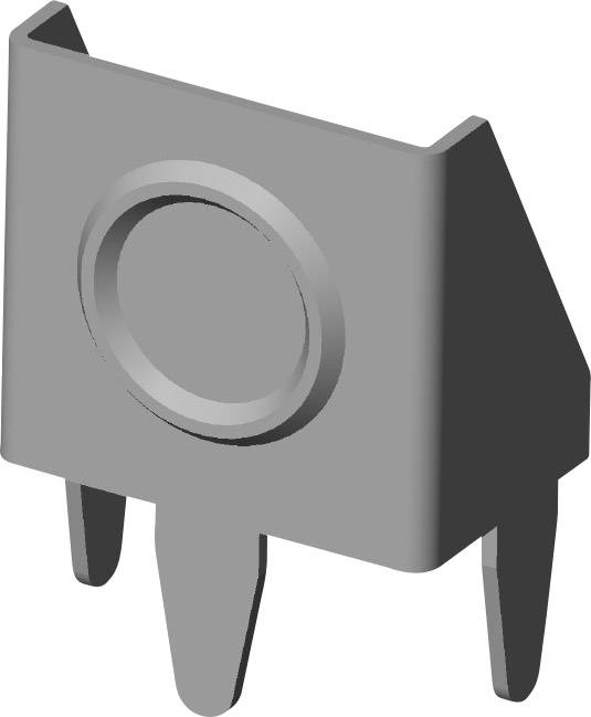 Vogt Verbindungstechnik 1456a.98 Single contact 1x AAA Solder lug (L x W x H) 7.1 x 10.4 x 14.3 mm