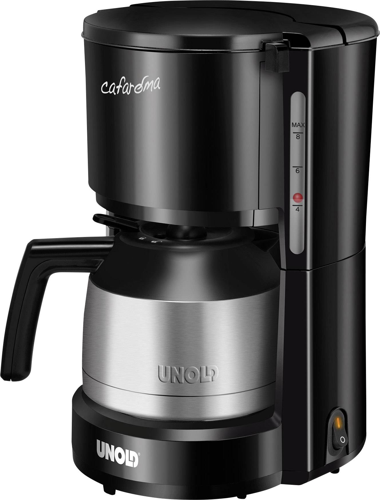 GourmetMaxx 01284 Coffee Maker Stainless Steel Cup Volume 8 Thermal Jug 