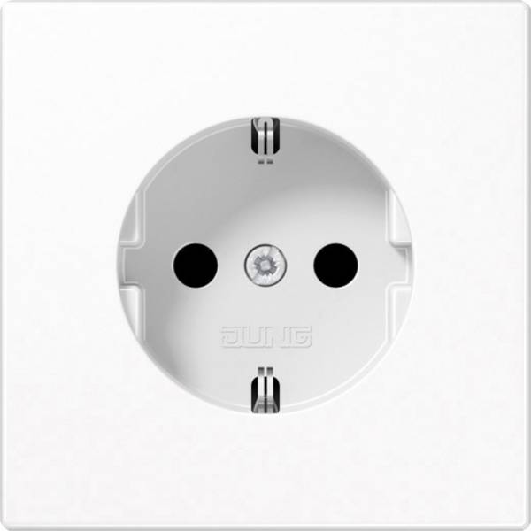 Jung Insert PG socket LS plus, LS design, LS 990 Alpine white LS1520KIWW 1 pc(s)