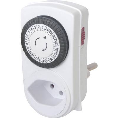 GAO 17SWD/3A Timer/power strip analogue 24h mode 3680 W IP20-0