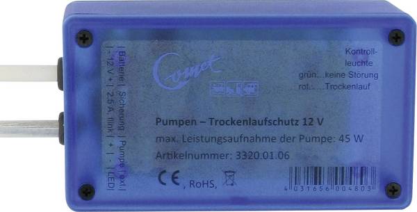 Comet 3320.01.59 Comet Pumpen Dry running protection