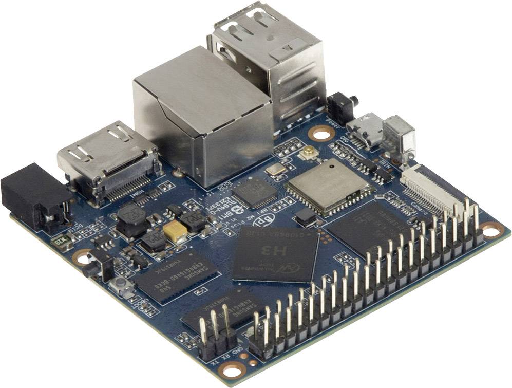 Banana PI BPI-M2+ Banana Pi BPI-M2+ 1 GB 4 x 1.0 GHz-2