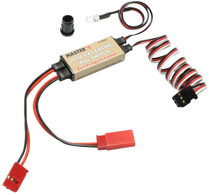 Master Modellbau C5207 Kill Switch Ingnition switch (L x W x H) 35 x 17 x 7 mm 1 pc(s)