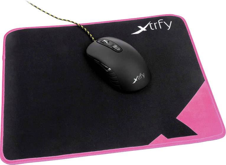 Gaming mouse pad Xtrfy XGP1M3PI Black, Pink from