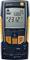 Digital multimeter displaying AC 231.2 V, 50 Hz. Functional buttons for various measurement modes.