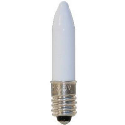 A small white light bulb with a screw base and the inscription '130V'.