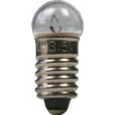 A small light bulb with a screw thread, suitable for low-voltage applications.