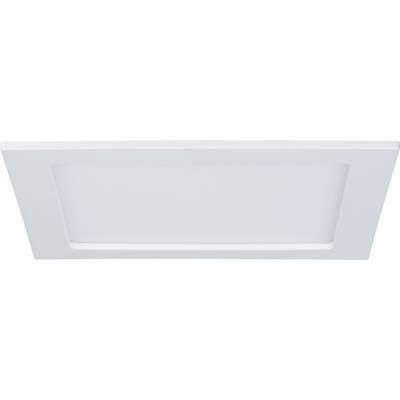 A rectangular, white LED panel for ceiling mounting, with a slim border and diffused surface for uniform light distribution.