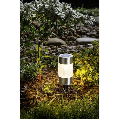 Esotec Solar garden light  Puc Light 102608   LED (monochrome)  Warm white Stainless steel