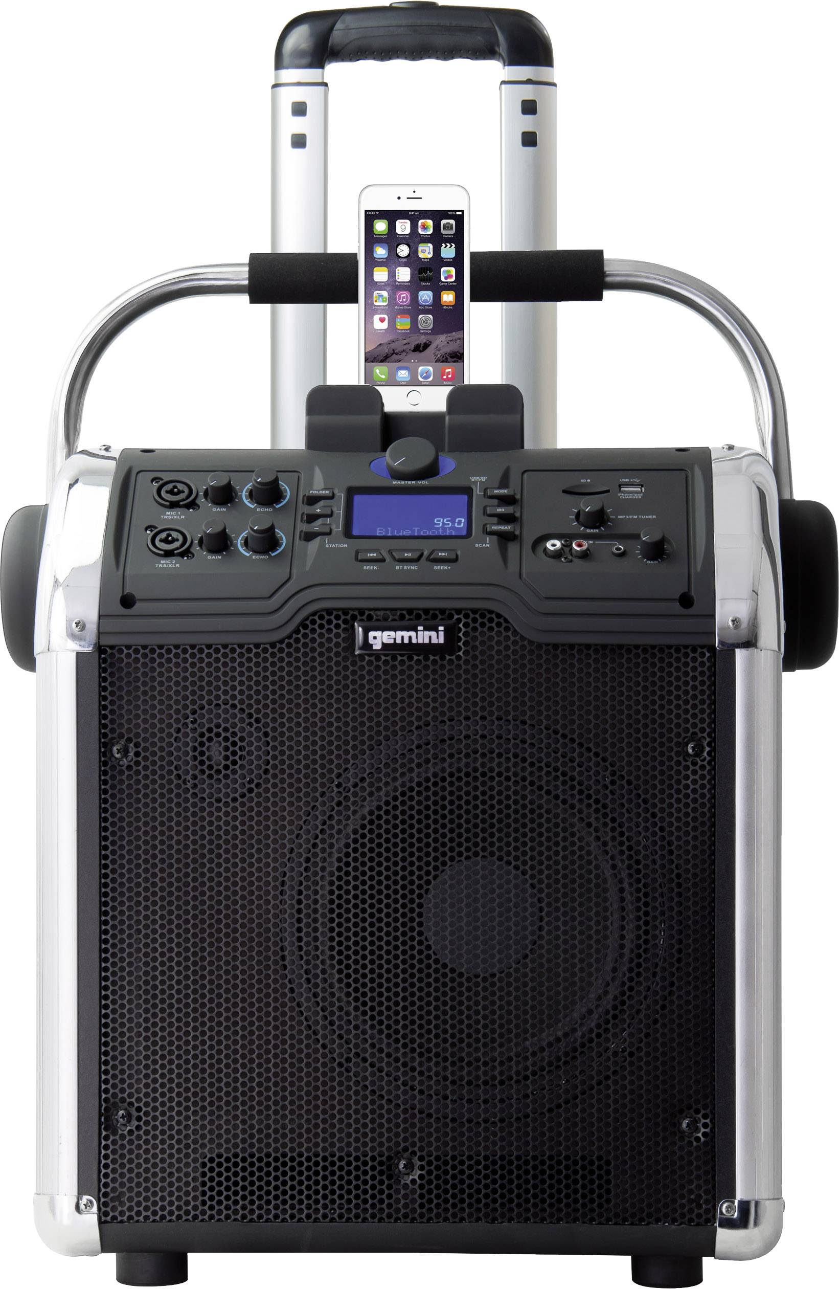 gemini bluetooth speaker 3000 watt
