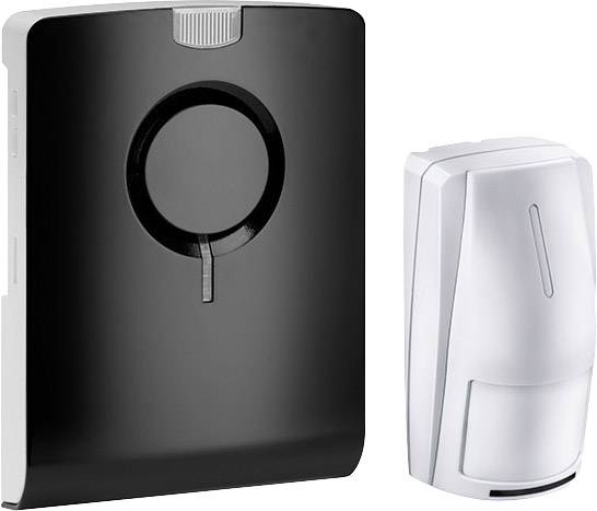 Wireless door chime Complete set recordable, incl. motion detector Grothe 43515 ECHO