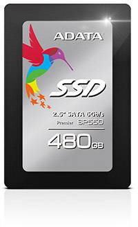Adata Usa Premier Sp550 480 Gb 2.5" Sata Iii Solid State Drive Asp550Ss3-480Gm-C (4712366963610)