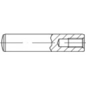 TOOLCRAFT  144769 Straight pin (Ø x L) 4 mm x 20 mm M3 Steel  100 pc(s)