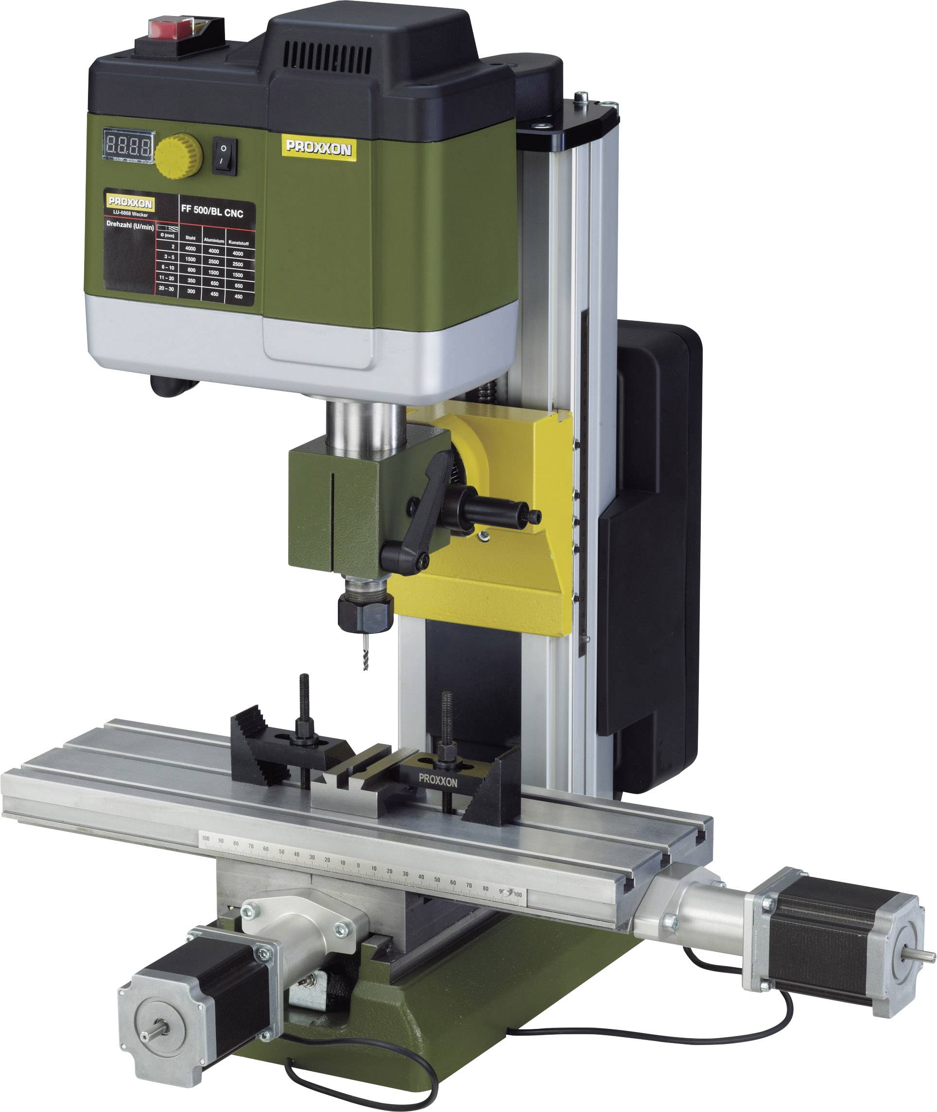 Proxxon Micromot FF 500/BL-CNC CNC milling machine 230 V