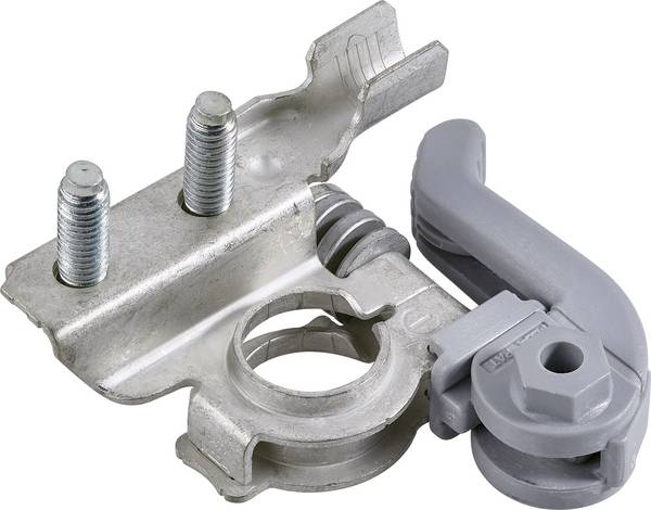 MTA Automotive 15.07925 Battery Terminal Quick Lock M66DX Battery clip Minus Wire cross-section 10-20 mm², Dual ring quick fit 1 pc(s)
