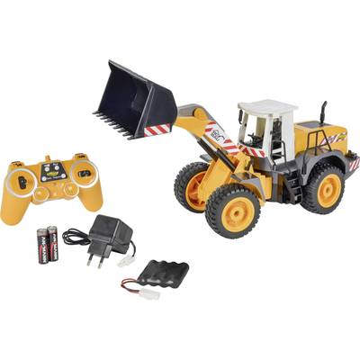 Carson RC Sport Wheel loader 1:20 RC scale model for beginners Heavy-duty vehicle Incl. batteries and charger