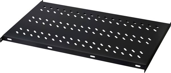 Digitus DN-19 TRAY1-1000-ECB 19 inch Server rack cabinet shelf 1 U Fixed Suitable for (cabinet depths): 1000 mm Black