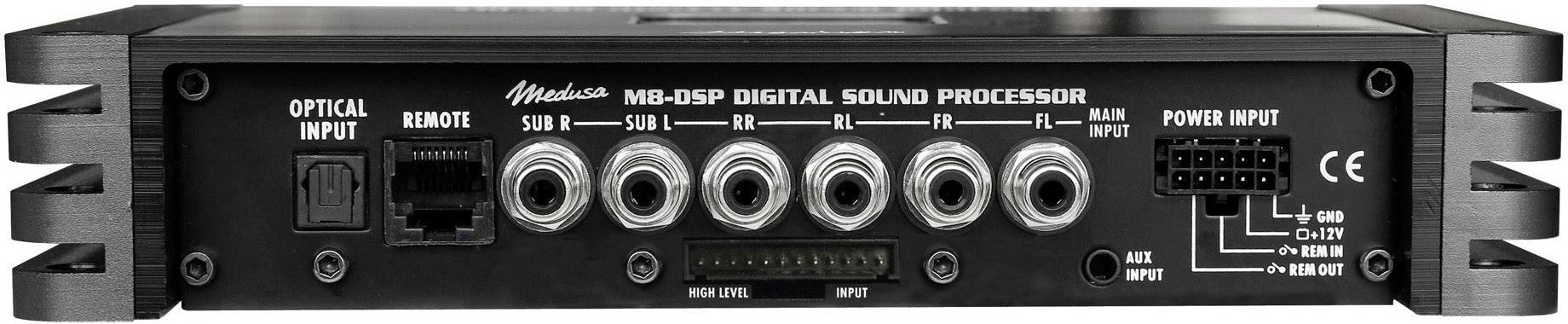 8-channel Dsp Amplifier Hifonics Medusa M8-dsp 