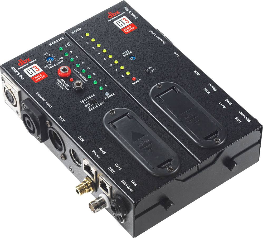 DBX CT3 Multiformat Cable tester