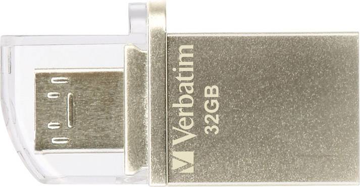 Verbatim OTG Micro Drive USB smartphone/tablet extra memory 32 GB USB A (USB 3.2 1st gen), Micro USB B (USB 2.0)-1