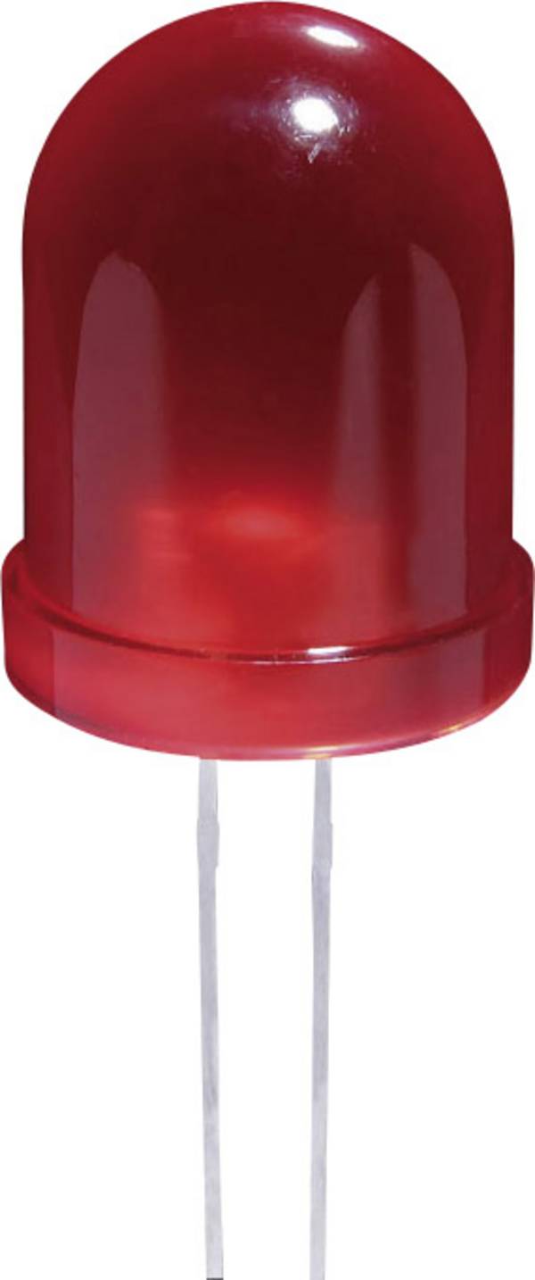 Kingbright JL 10 LED wired Red Circular 10 mm 100 mcd 60 ° 20 mA 2 V