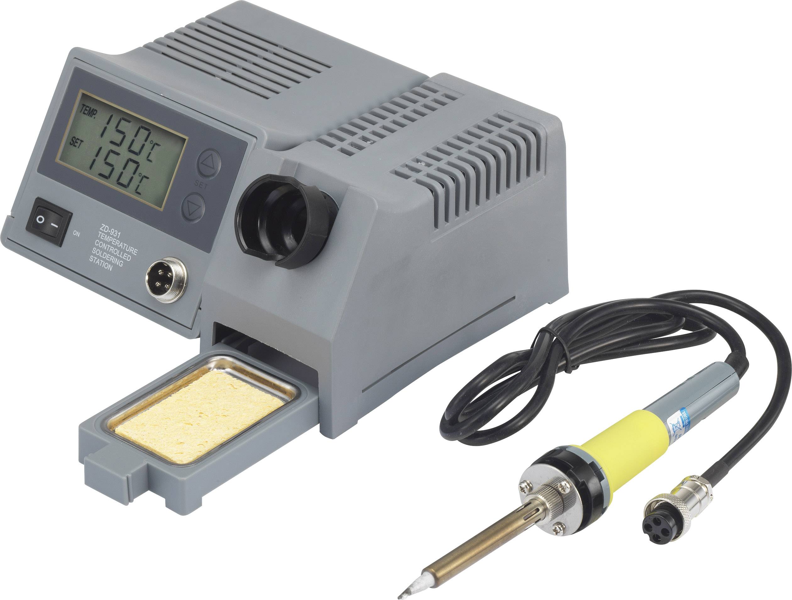 Basetech ZD931 Soldering station Digital 48 W 150 450 °C