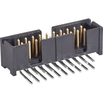 TE Connectivity 5103310-6 Pin strip Contact spacing: 2.54 mm Total number of pins: 26 No. of rows: 2 1 pc(s)