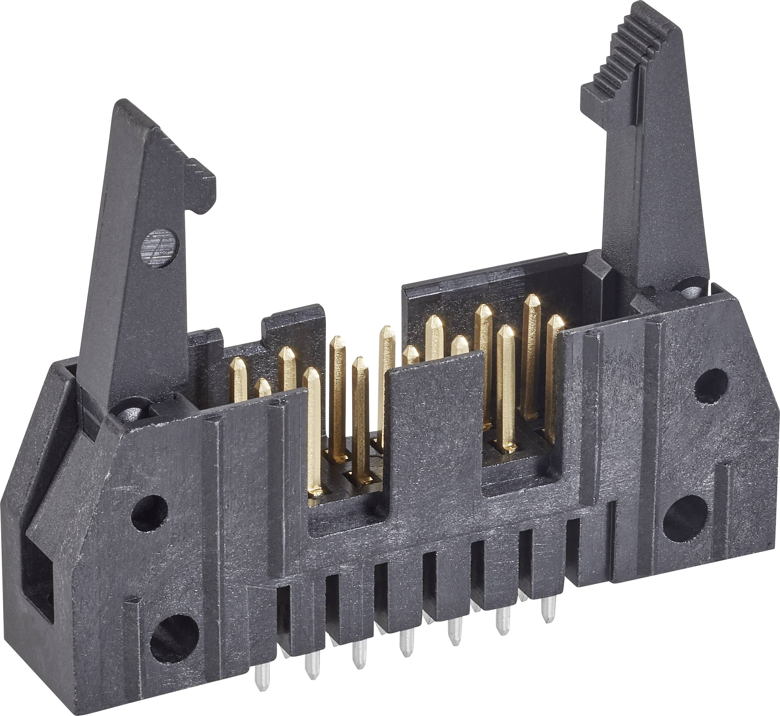 TE Connectivity 1-5499922-0 Pin strip + ejector (long) Contact spacing: 2.54 mm Total number of pins: 50 No. of rows: 2