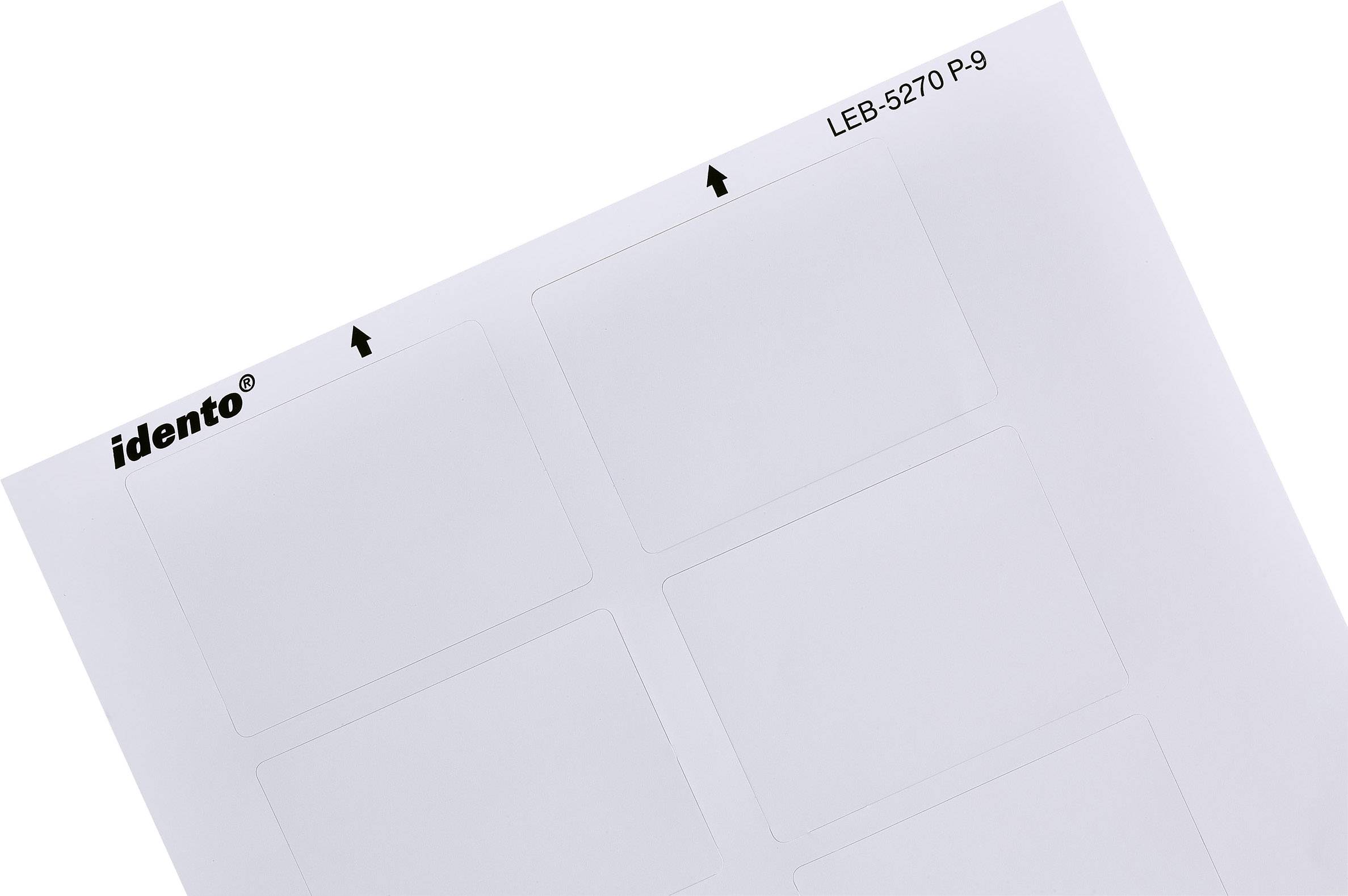 TE Connectivity 3-1768034-3 LEB-3460P-9 Cable identifier LEB 60 x 34 mm Label colour: White (matt) No. of labels: 21