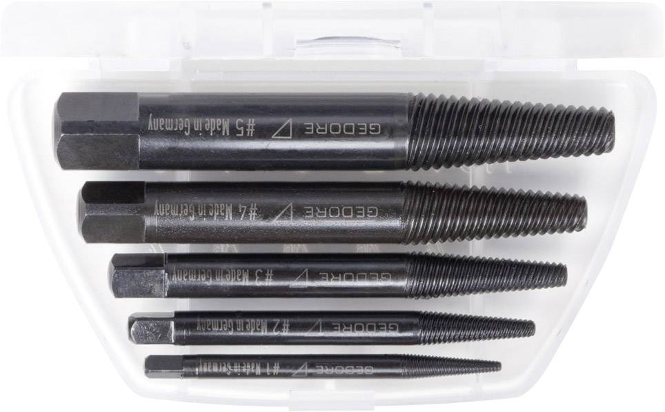 Gedore 6759620 Screw extractor set M3 - M18