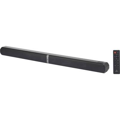 Renkforce TB378 Soundbar Black Bluetooth, NFC, Wall brackets-3