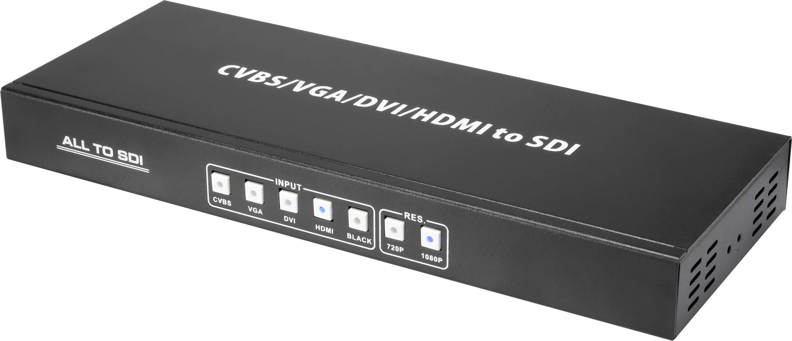 AV Converter [HDMI, DVI, VGA, RCA composite – SDI] 1920 x 1080 p SpeaKa Professional SP-AV/SDI