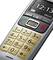 A simple mobile phone with large buttons and a clear display showing time and menu. Ideal for seniors.