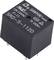 A black relay with the inscription 'Sanyou SRD-S-112D', rated for 12A 125VAC and 7A 250VAC.