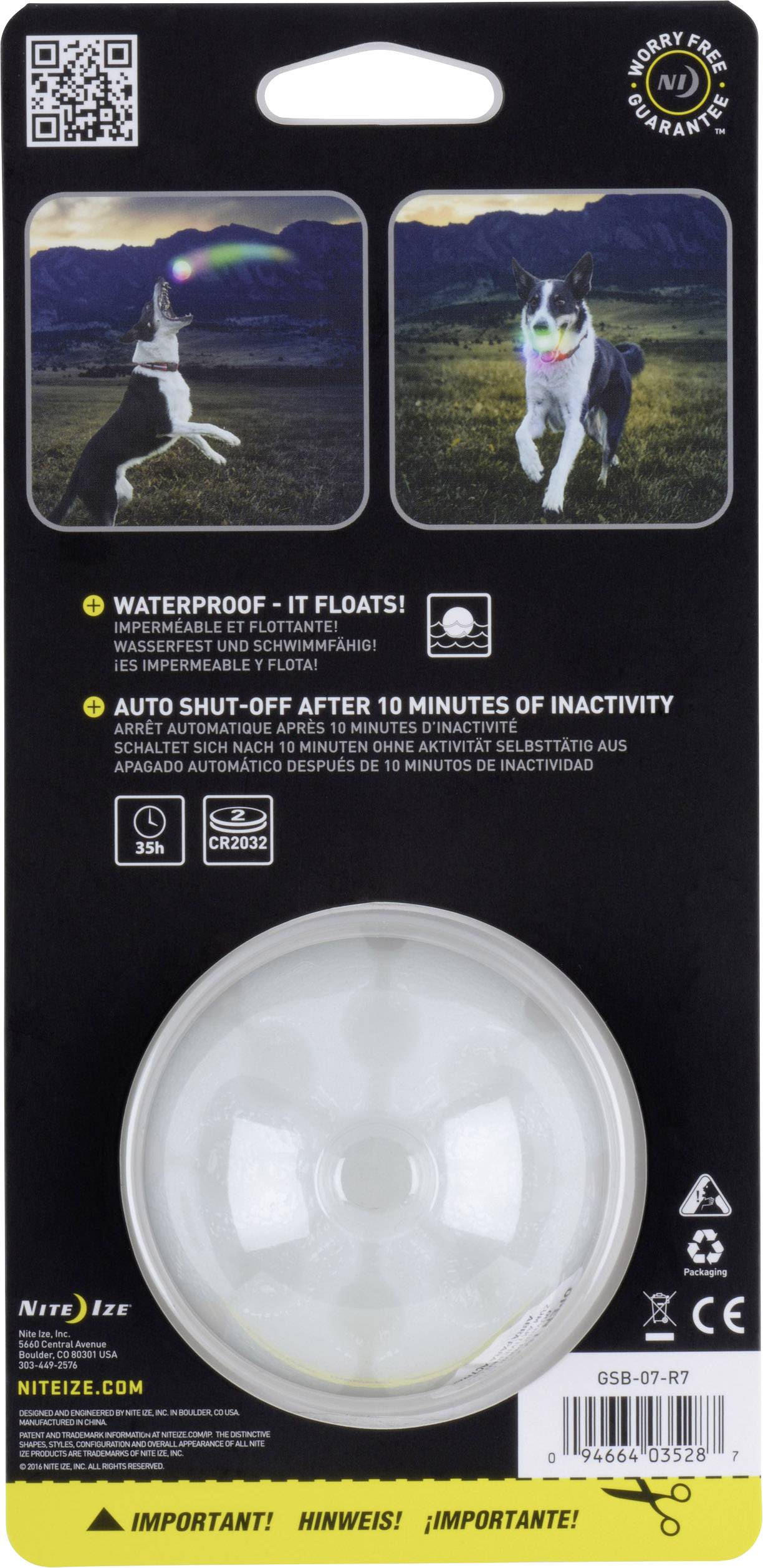 NITE Ize GlowStreak LED ball Transparent 1 pc(s)-5