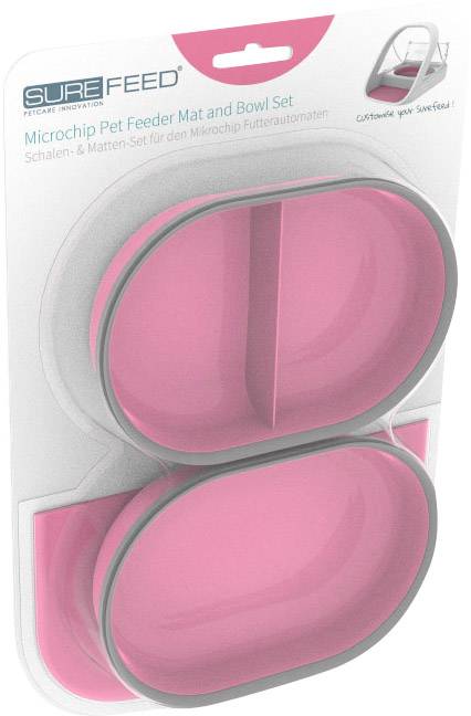 SureFeed Tray set Pet bowl Set 400 ml Pink 1 pc(s) MBSPK-4