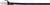 'Black Ethernet cable with RJ-45 plug, suitable for Cat.6 networks, with inscription 'CM026300/LL'.'