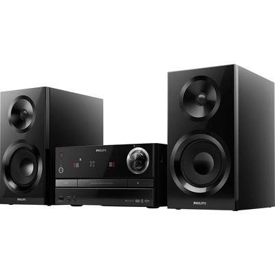 Philips izzy BM60B Audio system AUX, Bluetooth, CD, FM, USB, Multi-room 130 W Black